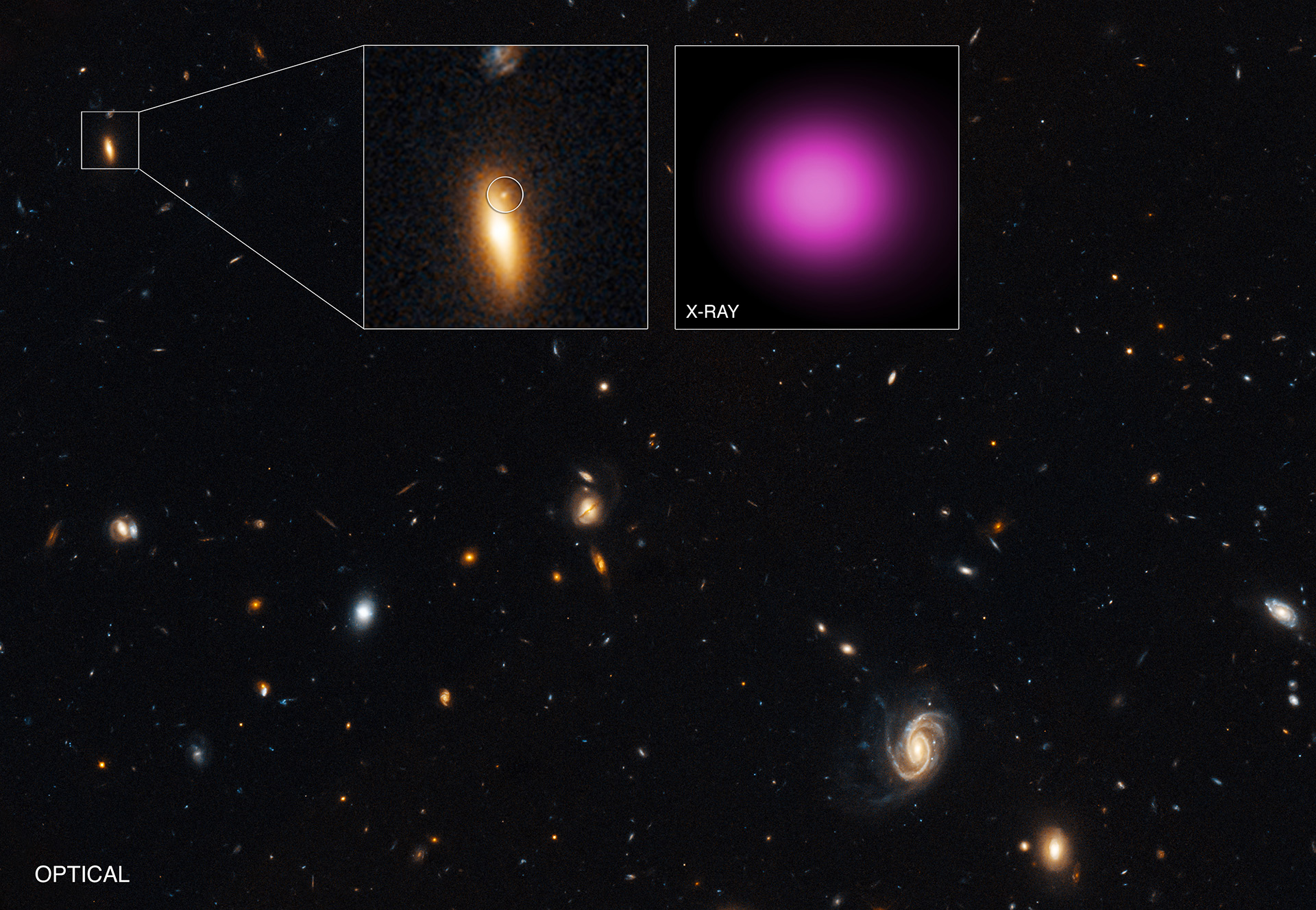 В космосе обнаружили «блуждающую» черную дыру средней массы