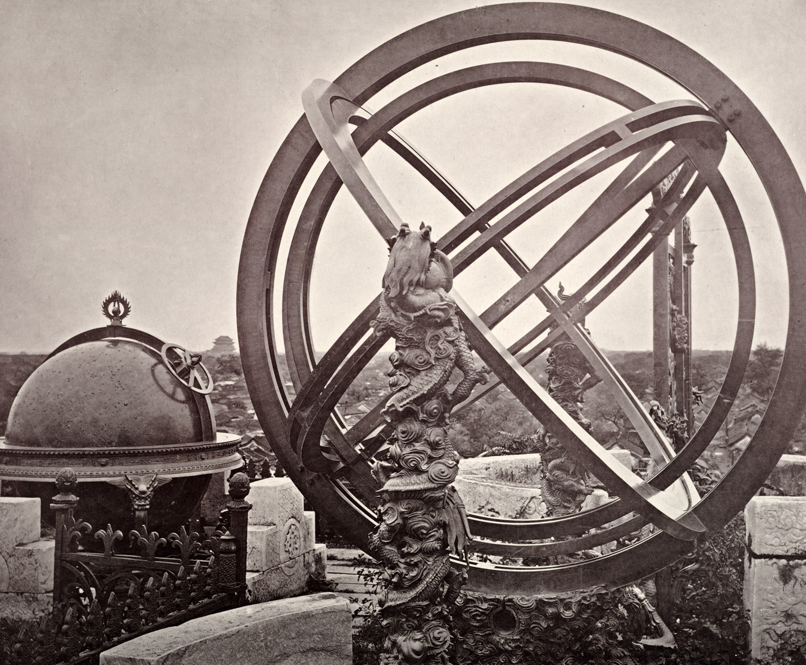 Старая пекинская обсерватория. Пекин. Цианская империя. 1872 год.