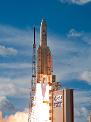 Запуск «Ариан 5». Copyright: ESA