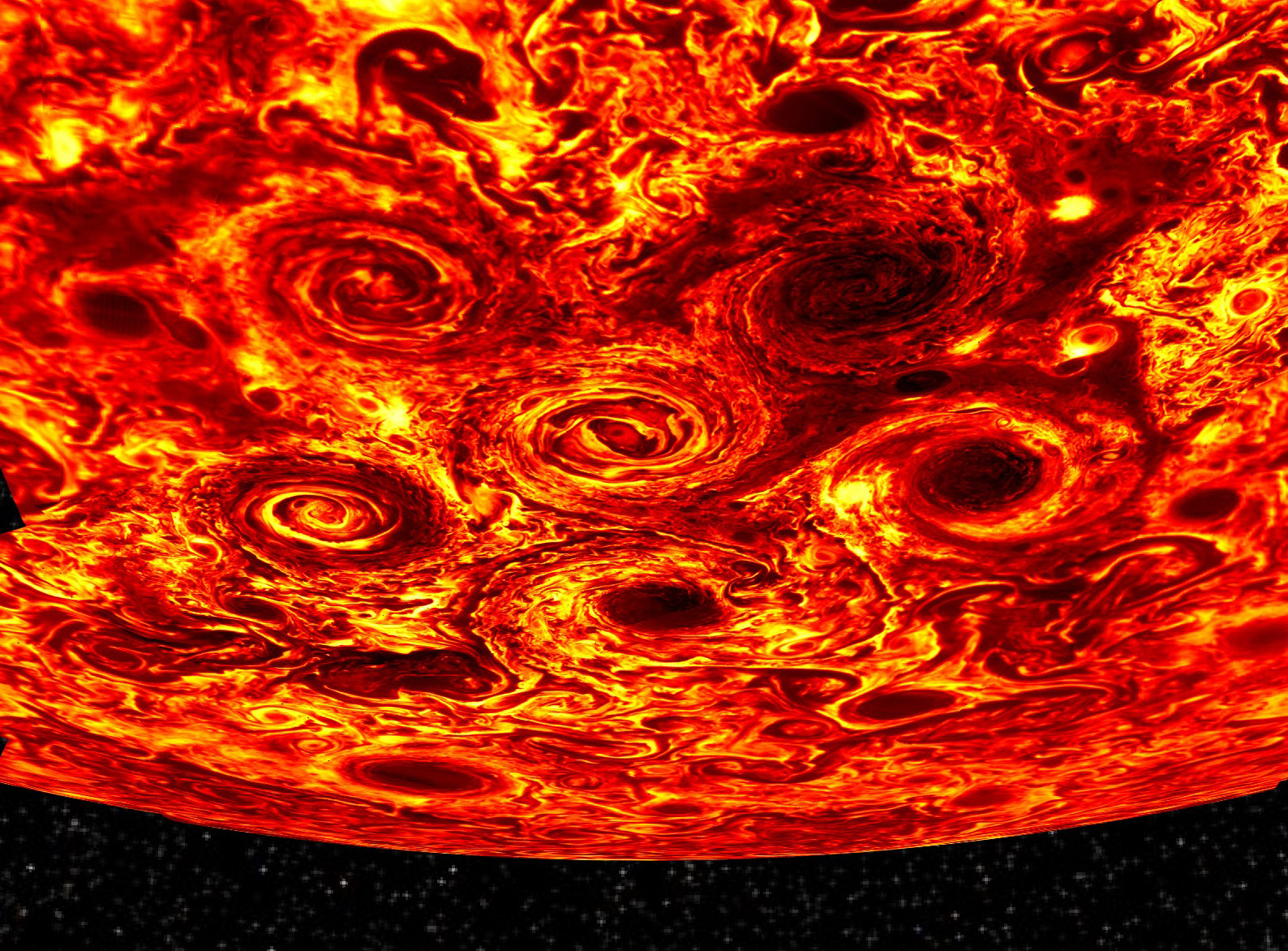 На какой планете самый большой атмосферный вихрь. Юпитер. Огненный Юпитер. Циклон на Юпитере. Юпитер красный.