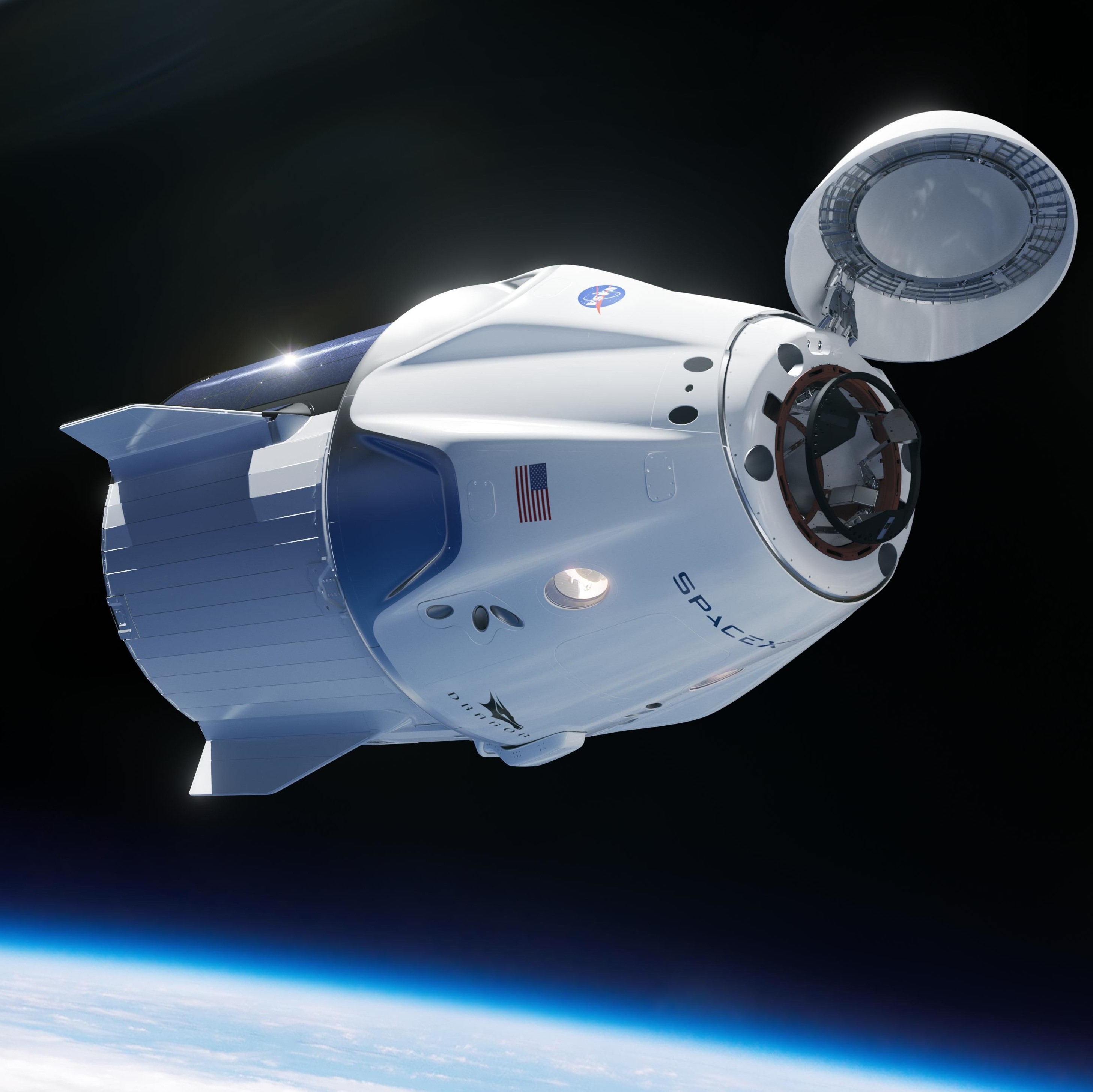 Прямая трансляция возвращения экипажа миссии SpaceX «Crew-1» на Землю
